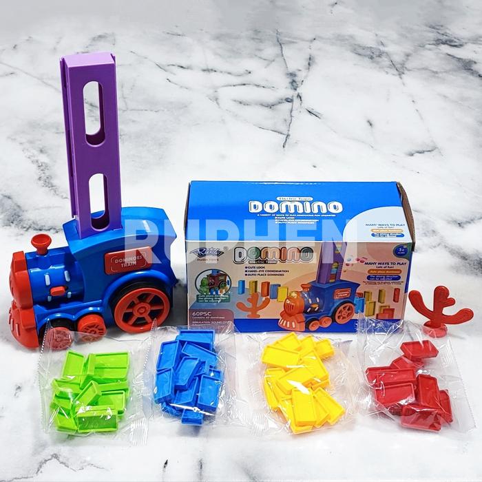 Gambar Mainan Domino Train / Kereta Domino 60 pcs dari Ruphen_NEW undefined 2 Tokopedia