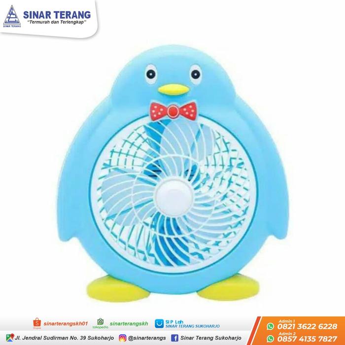 Gambar Kipas Angin Karakter / Kipas Angin Murah - PINGUIN dari Sinar Terang Sukoharjo_NEW undefined Tokopedia