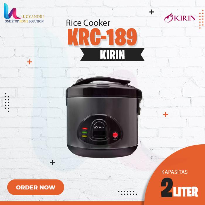 Gambar Kirin Rice Cooker KRC-189 / KRC189 / KRC 189 Rice cooker Original - Alloy dari Lucyandri Official undefined Tokopedia