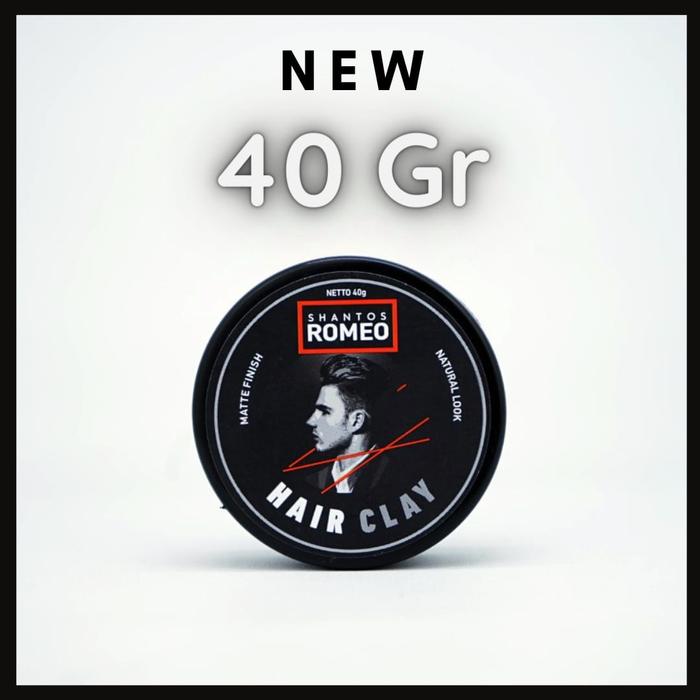 Gambar Shantos Romeo Hair Clay 40gr, Pomade Clay 40 gr dari lizacharizza undefined Tokopedia