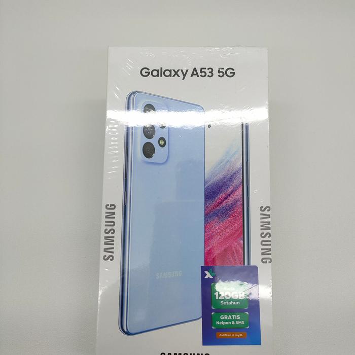 Gambar Samsung Galaxy A53 5G Resmi SEIN Samsung A53 5G SEIN Original - Blue, 8/128 GB dari Toko A8 undefined Tokopedia