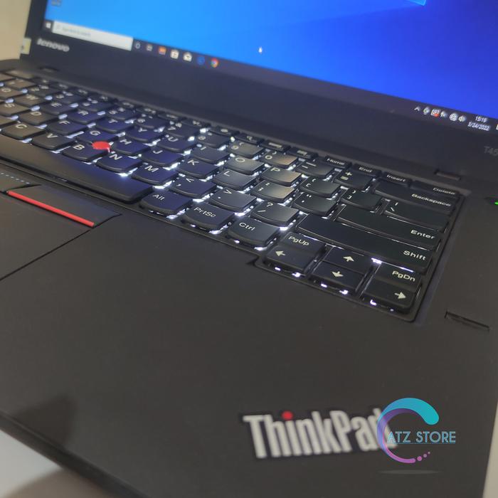 Jual Lenovo Thinkpad T450 Backlight US Core i7 5600u Ram Max 16GB