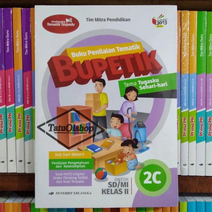 Gambar Buku Bupetik SD Kelas 2 Jilid 2a 2b 2c 2d 2e 2f 2g 2h K13N Revisi - BUPETIK 2D dari TATU OLSHOP undefined 4 Tokopedia