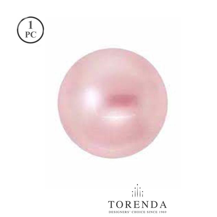 Gambar Torenda Pearl Mutiara T5810 Payet Jahit 4mm - Varian Warna/PCS - Powder Rose dari Torenda undefined Tokopedia