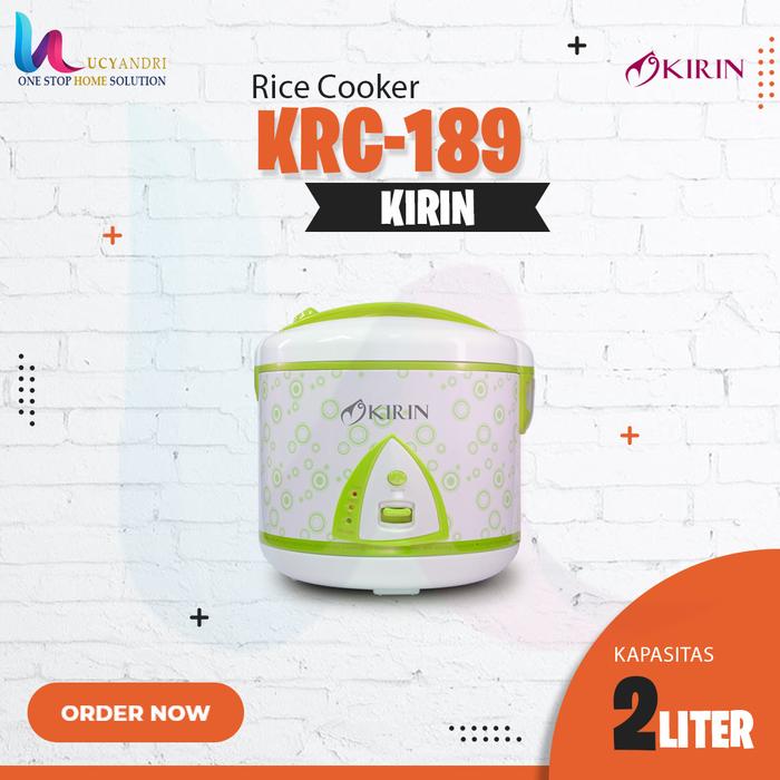 Gambar Kirin Rice Cooker KRC-189 / KRC189 / KRC 189 Rice cooker Original - Hijau dari Lucyandri Official undefined Tokopedia