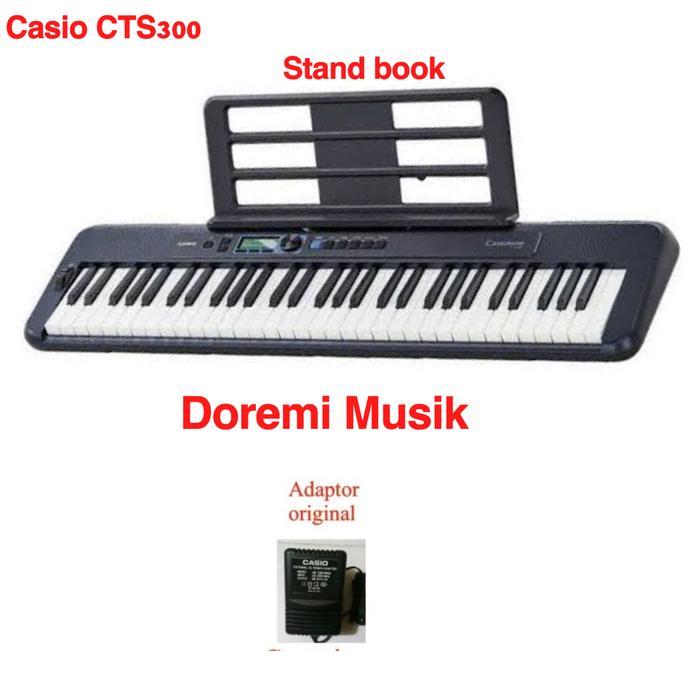 Gambar Keyboard casio CTS300 original - Tanpa paket dari Doremi.Musik undefined Tokopedia