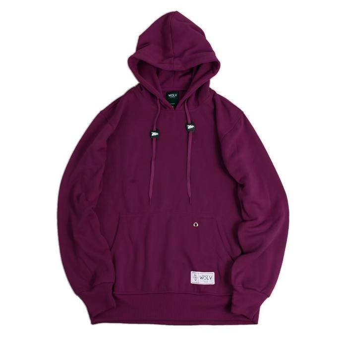 Gambar HOODIE POLOS ZIPPER BRAND DISTRO FASHION BANDUNG PRIA BISA COD - Art 1, M dari Gudangclothing.id undefined Tokopedia