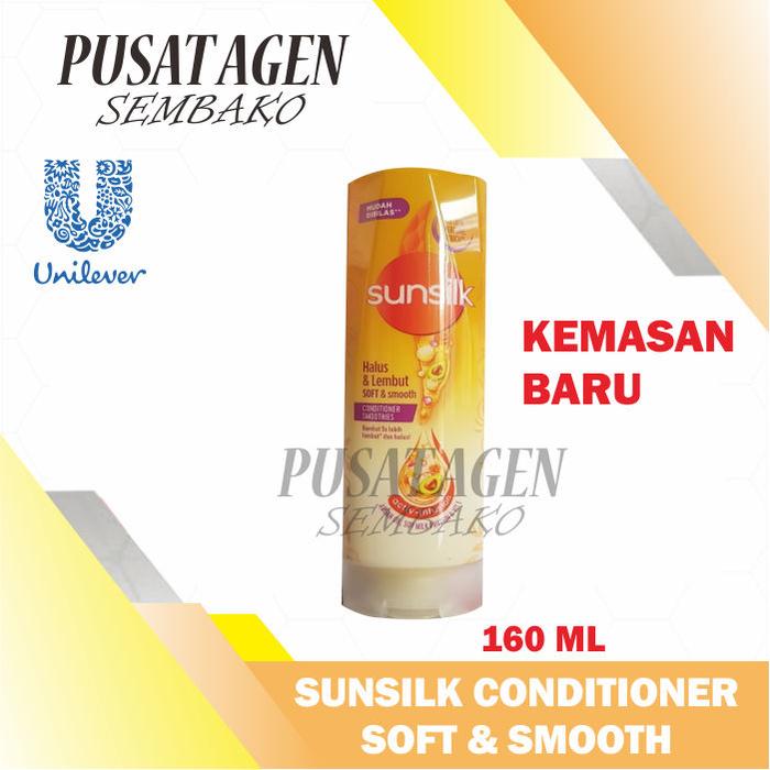 Gambar SUNSILK KUNING CONDITIONER SOFT AND SMOOTH 170 ML KONDISIONER 170ML - 160 ML dari Nemo Mart_NEW undefined Tokopedia