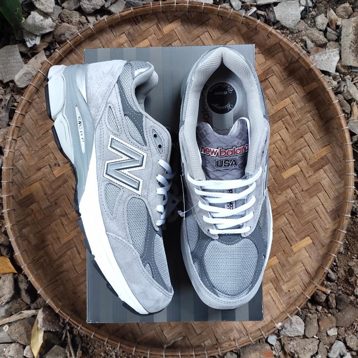 Jual New Balance 990v3 Core Grey Made In Usa Original 42 Kota