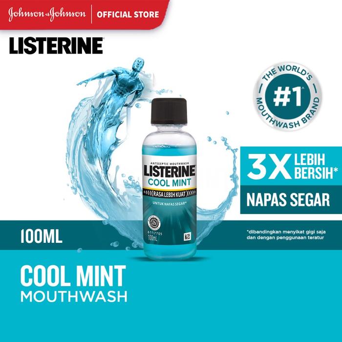 Gambar Listerine 100ml/Obat Kumur/Perawatan Mulut dari Jumbo Swalayan & Homeware undefined 2 Tokopedia