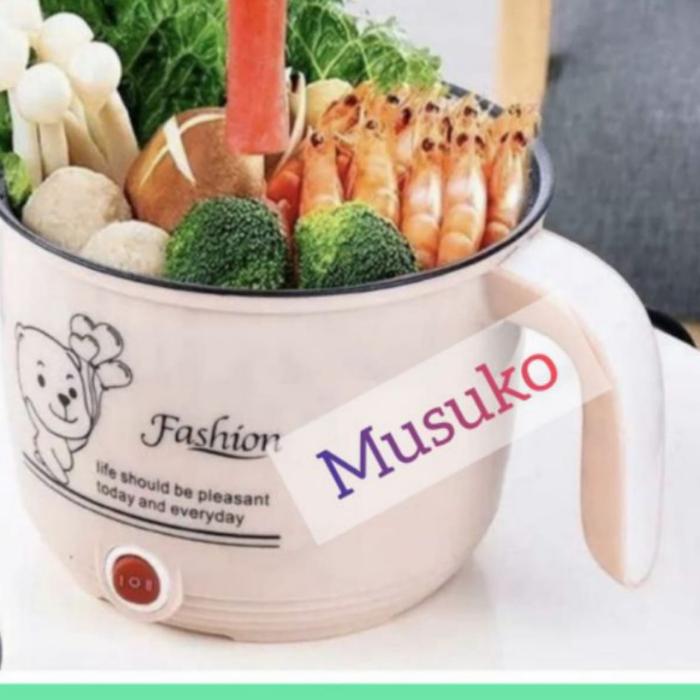 Gambar Panci Elektrik Multifungsi/Panci Listrik Serbaguna - New Cream dari Bunda Elin Store undefined Tokopedia