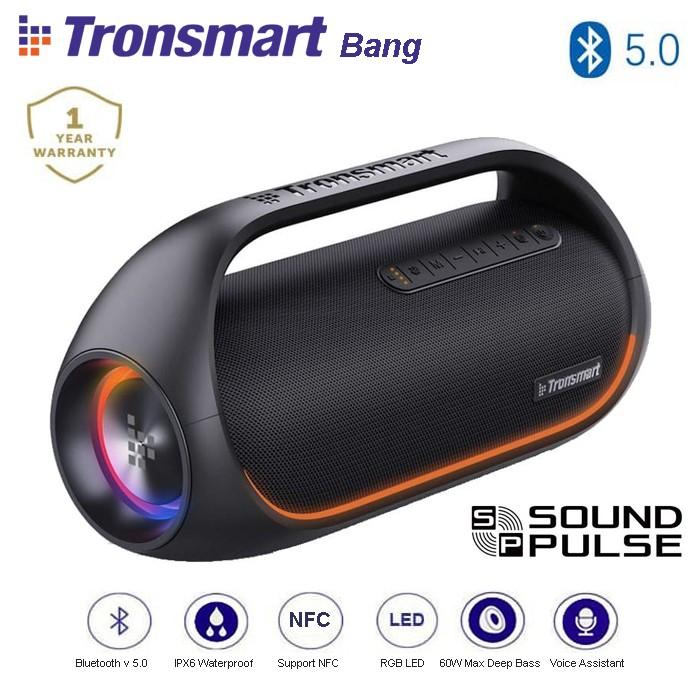 Gambar Speaker Tronsmart Bang Wireless Bluetooth portable 5.0 60W Outdoor dari Luxer undefined Tokopedia