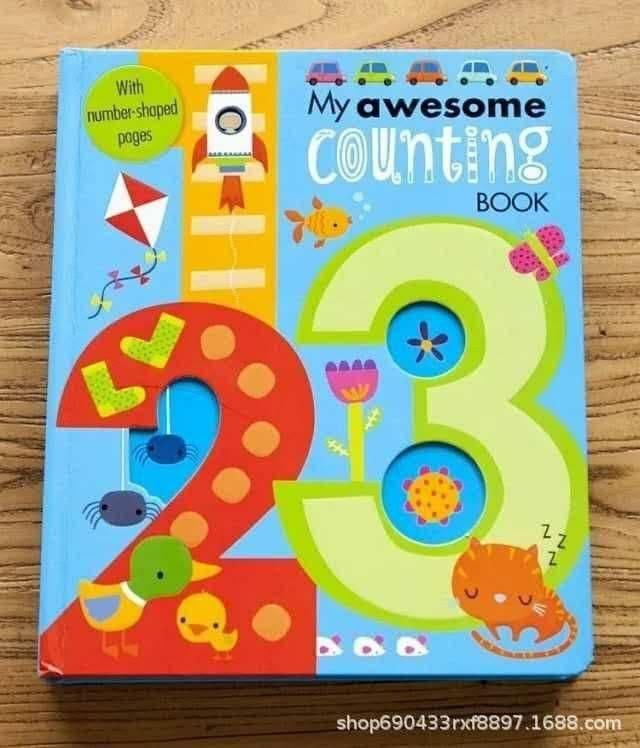 Gambar Buku Edukasi Anak 2tahun Buku Flip 3 Dimensi Awesome Book - Counting dari mommyjo.store undefined Tokopedia