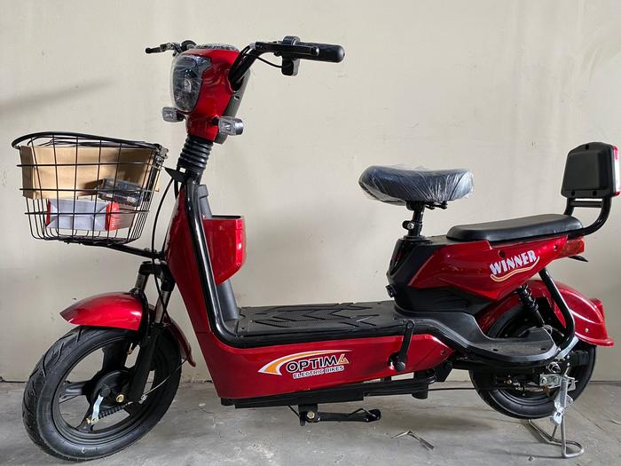Jual Sepeda Motor Listrik OPTIMA 48V 350watt 4 Aki Type Winner ...
