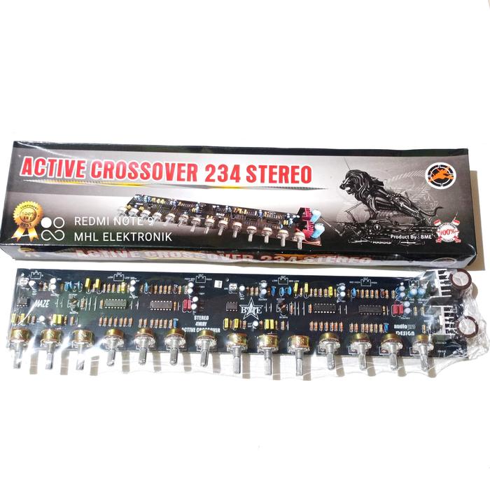 Gambar Kit Stereo 4 Way Active Crossover 234 dari MHL Elektronik undefined Tokopedia