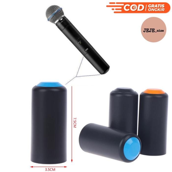 Gambar Cover penutup baterai mic wireless Shure PGX2 SM58 PG28 PGX24 SVX24 - Hitam-Hitam dari JEJEnine undefined Tokopedia