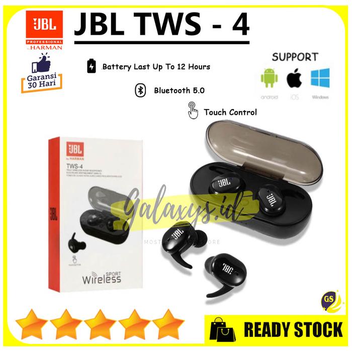Jual HEADSET BLUETOOTH JBL TWS 4 