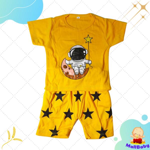 Gambar Baju Bayi laki Laki 6 12 Bulan 1 2 Tahun Terlaris Setelan Baby Astonau - Kuning, Ukuran M dari Mall-Baby undefined Tokopedia