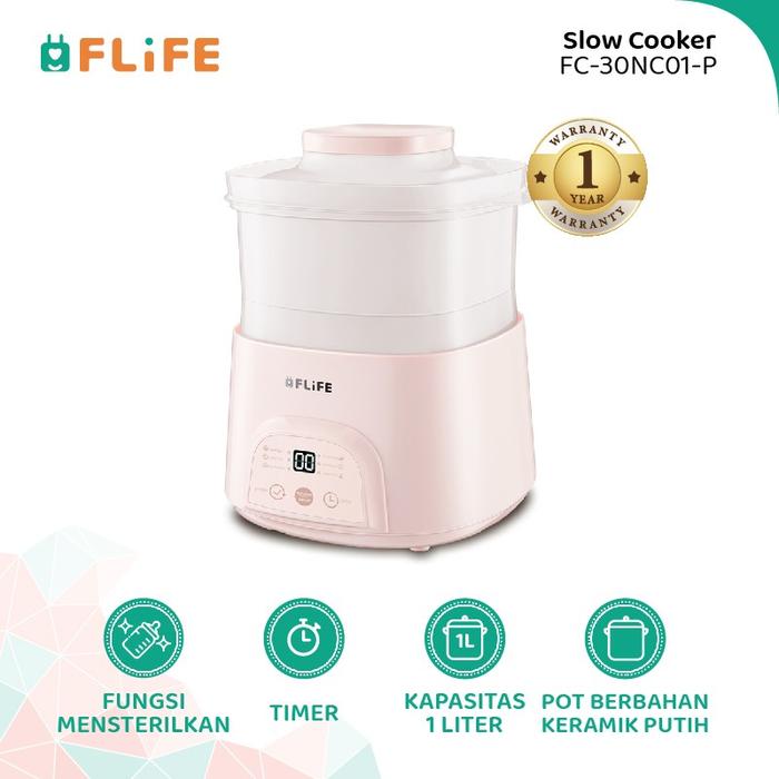 Gambar FLIFE Slow Cooker 1L - FC-30NC01 - Multifungsi - Baby Food dari PASAR ELEKTRONIK MEDAN undefined 5 Tokopedia