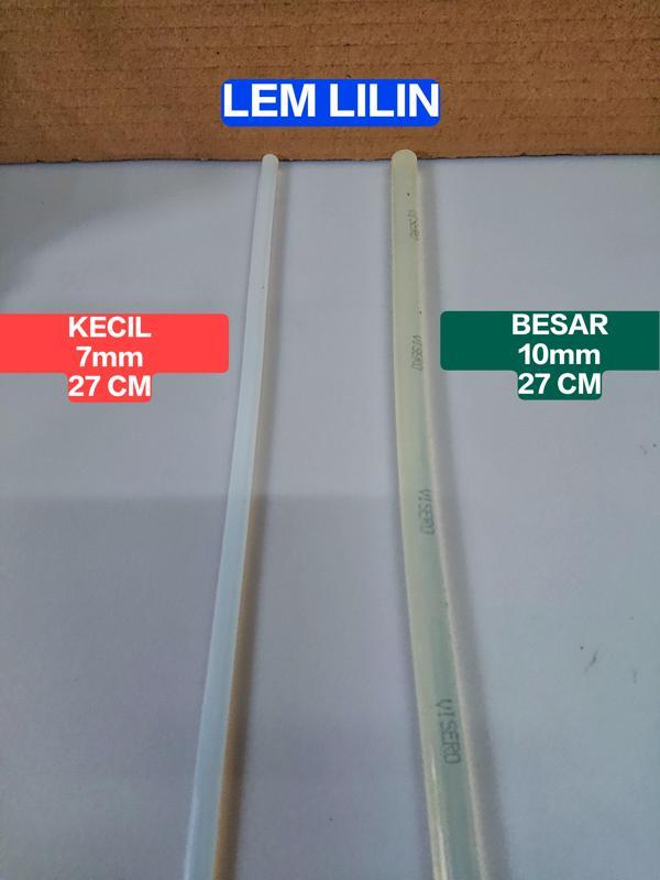 Gambar Lem Tembak Kecil Refill Bakar Refil Lilin Glue Stick Stik 7mm 27cm dari ELECTRO CORE undefined Tokopedia