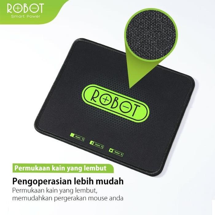Gambar ROBOT RP01 MOUSEPAD ALAS MOUSE TATAKAN MOUSE ANTI SLIP - Hitam dari MXKomputer_NEW undefined Tokopedia