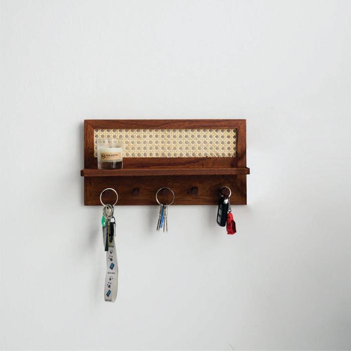 Gambar Leyna - Gantungan Kunci Dinding Aesthetic / Aesthetic Key Holder dari kibakomokuzai.id undefined Tokopedia