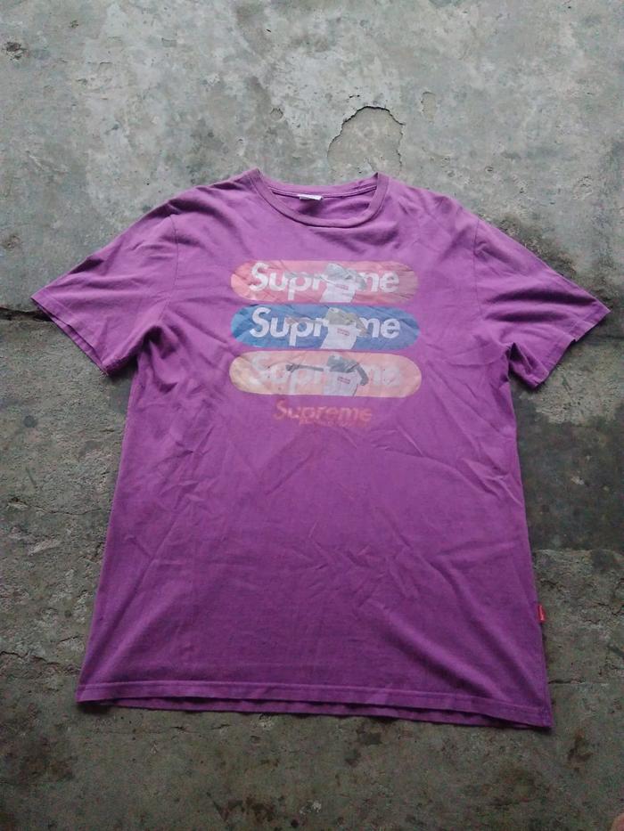 Jual SUPREME X KERMIT THE FROG PURPLE 