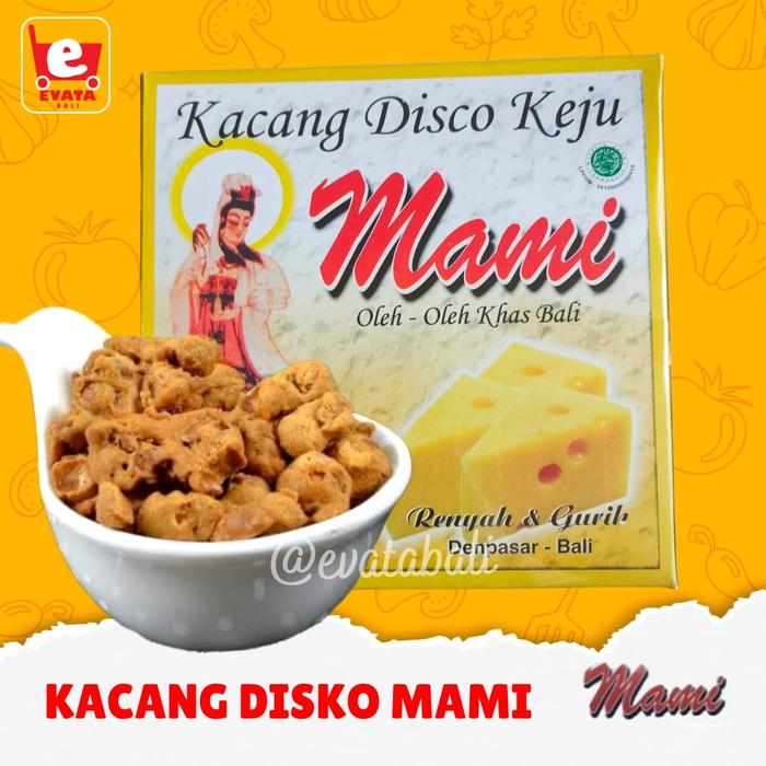 Gambar Kacang Disko/Disco Mami 400gr - Keju dari EVATA OLEH OLEH KHAS BALI undefined Tokopedia