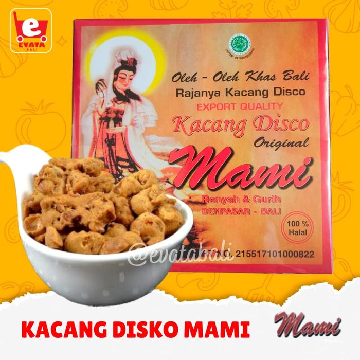 Gambar Kacang Disko/Disco Mami 400gr - Original dari EVATA OLEH OLEH KHAS BALI undefined Tokopedia