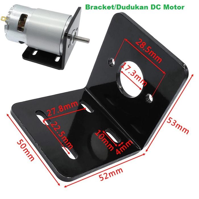Gambar Dinamo 795/Rs795 DC Motor 12V-24V 8000-16000Rpm High Torque - Motor & bracket dari MotorSecond undefined Tokopedia