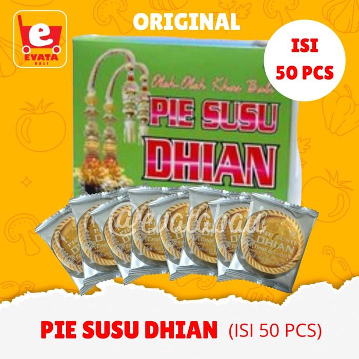 Gambar Pie Susu Dhian - Original dari EVATA OLEH OLEH KHAS BALI undefined Tokopedia