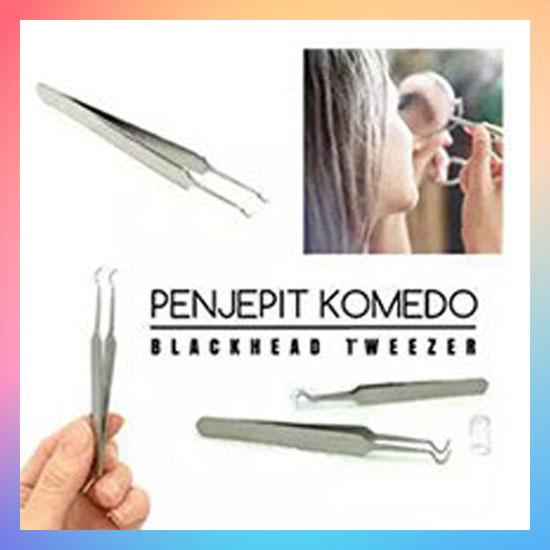 Gambar Pingset Komedo / Jepitan Komedo / Pinset Komedo / Blackhead Tweezer dari Miczson undefined Tokopedia