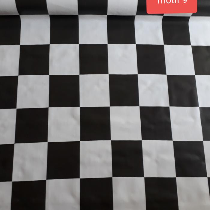 Gambar Karpet plastik / perlak meja ukuran 120cm(1.2mt) per 5m - PAGODA CATUR dari suryakarpet undefined Tokopedia