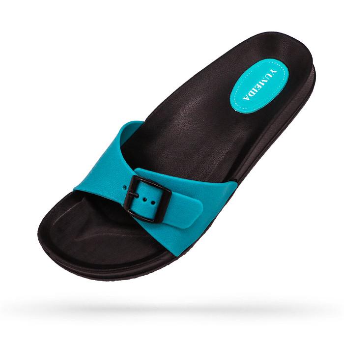 Gambar Yumeida LD 9061 L Sandal Flat Wanita - Hijau, 37 dari Rhaya Grosir undefined Tokopedia