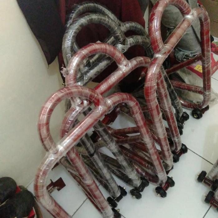 Gambar paddock motor niversal CB 150 R VIXION MEGAPRO TIGER SATTIA BYSHON - Merah dari Gudang Assesoris02 Kab. Tegal Tokopedia