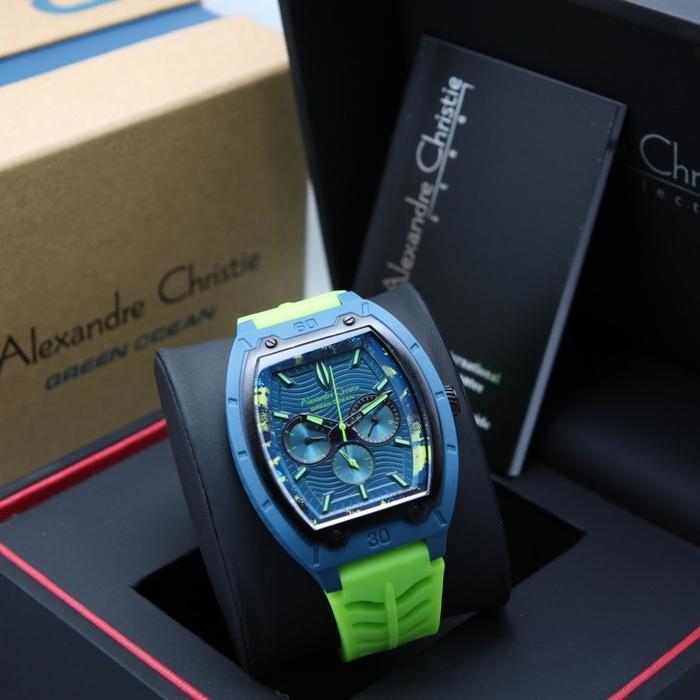 Gambar [ORIGINAL] Jam Tangan Alexandre Christie 2971 AC 2971 GREEN OCEAN - Green Blue dari TOKOJAMKU_NEW undefined Tokopedia