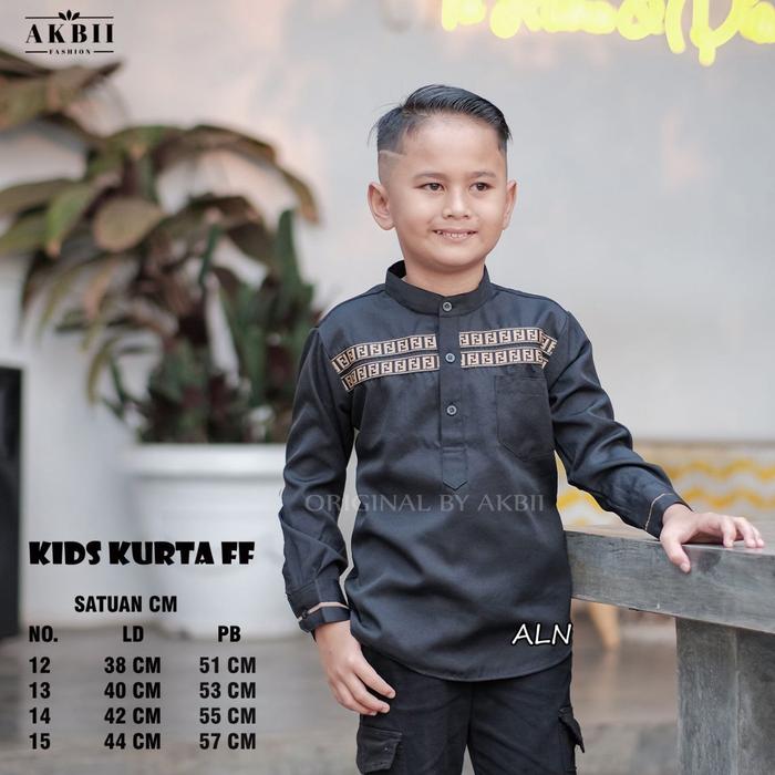 Gambar baju koko kurta anak ff lengan panjang - Hitam, 15 dari MAROONS GALLERY undefined Tokopedia