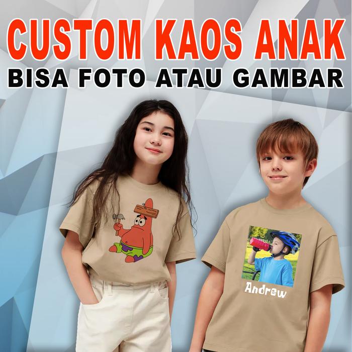 Gambar baju kaos anak bayi dan balita cetak foto di kaos dari Imagint Clothing undefined Tokopedia