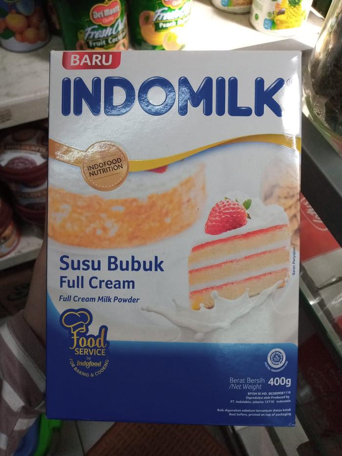 Gambar Susu Bubuk Indomilk Full Cream 400g dari Bakukita Galaxy undefined Tokopedia