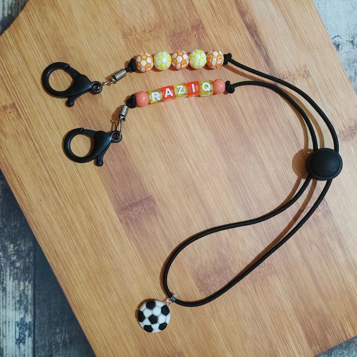 Gambar Tali masker anak clay elastis strap mask conector - Hitam dari Nuansaku. undefined Tokopedia