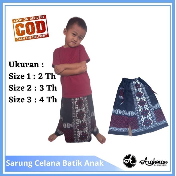 Gambar Sarung Celana Batik Anak Balita (2 - 4 Tahun) - Merah, 2 dari Arahman Store_NEW undefined Tokopedia