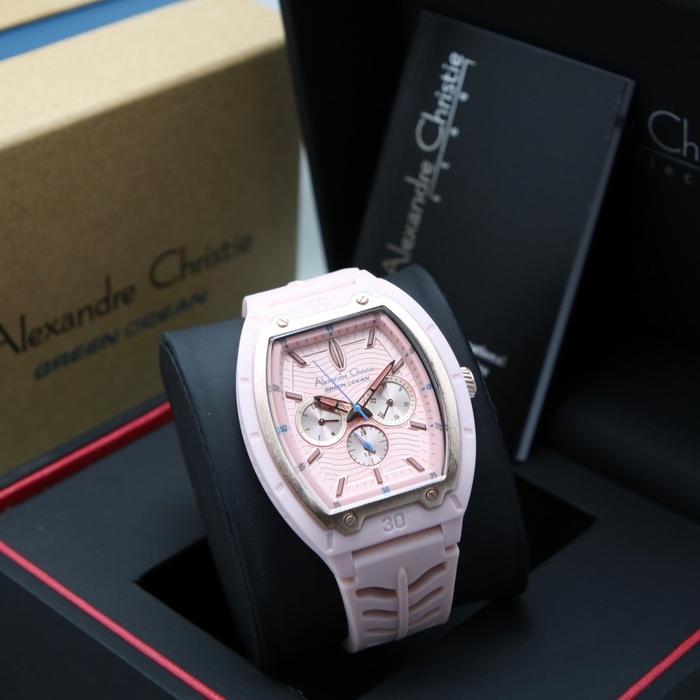Gambar [ORIGINAL] Jam Tangan Alexandre Christie 2971 AC 2971 GREEN OCEAN - Peach dari TOKOJAMKU_NEW undefined Tokopedia