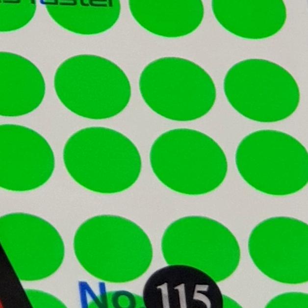 Gambar Stiker label T&J no.115 dot warna / Label stiker bulat 17mm warna - Hijau dari Trisdavin Store Kota Bandung Tokopedia