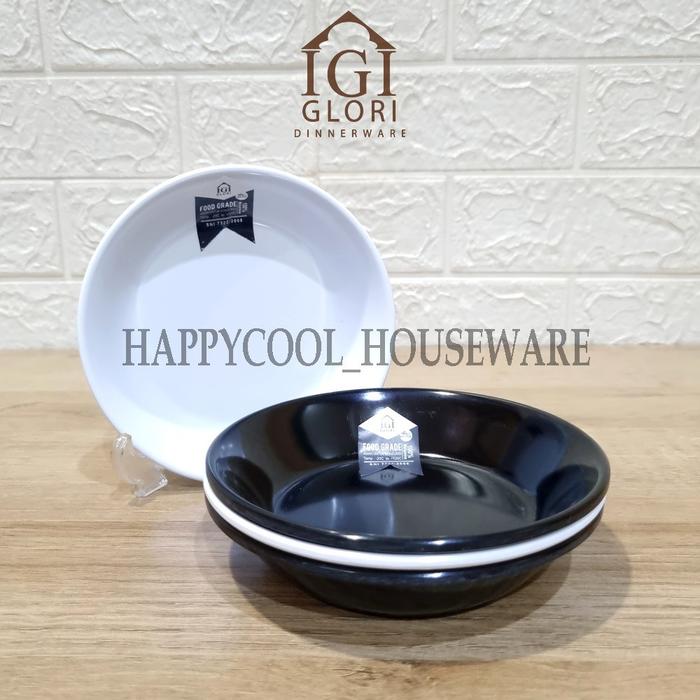 Gambar GLORI Premium Melamin 14x14x3cm | Piring Pudding | Piring Sambal G5006 dari HappyCool_Houseware Kota Tangerang Tokopedia
