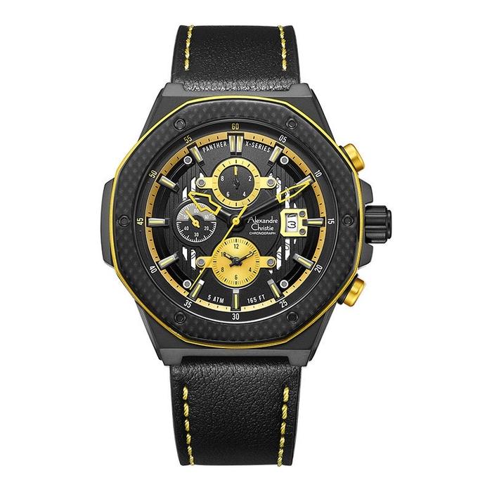 Gambar [ORIGINAL] Jam Tangan Pria / Cowok Alexandre Christie 6600 MC AC 6600 - Kuning dari TOKOJAMKU_NEW undefined Tokopedia