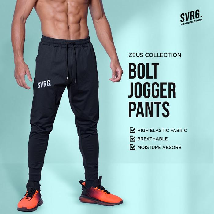 Gambar SVRG. Bolt Jogger Pants - Celana Training Pria - Running Jogging - XXL dari SVRG Store undefined Tokopedia