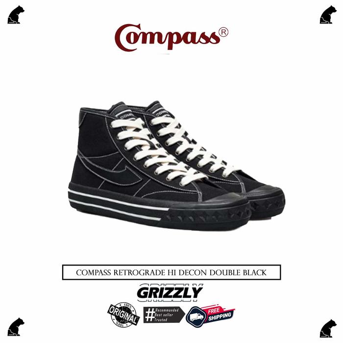 Gambar Compass Retrograde Hi Decon Double Black [ORIGINAL] - Hi Double Black, 45 dari Grizzlyshoe undefined Tokopedia