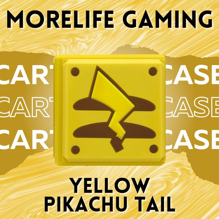 Gambar Nintendo switch premium cartridge case, game card case switch - Yellow-Pikachu dari MoreLife.Gaming undefined Tokopedia