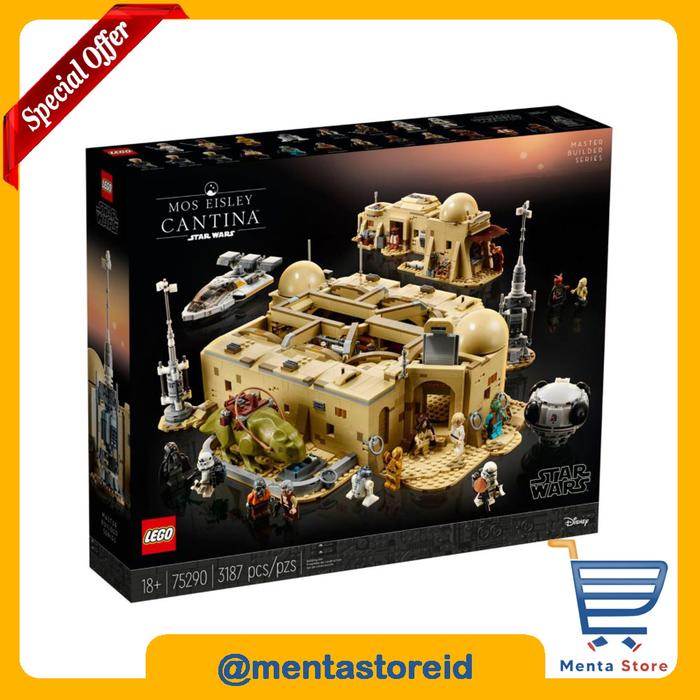 75290 Mos Lego Cantina Star Wars 2022 Lego Mos Eisley Cantina