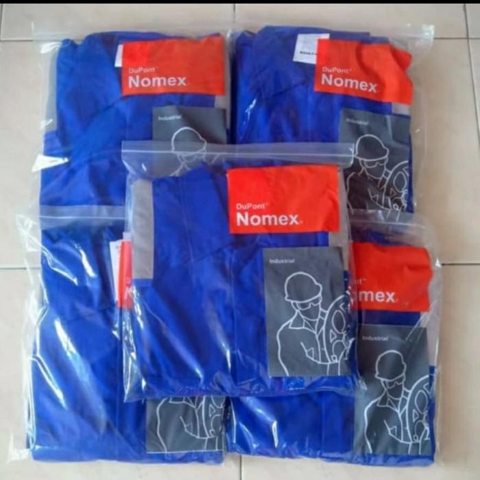 Gambar Wearpack Coverall Nomex IIIA / Anti Api S - XL - Biru, L dari ZRA Safety undefined Tokopedia